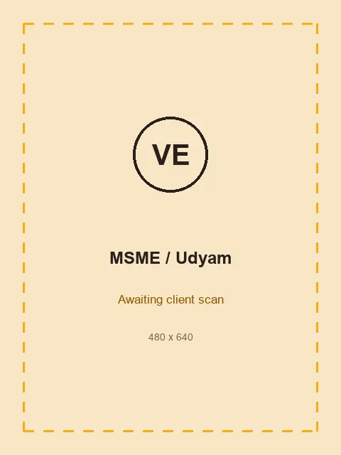 MSME / Udyam certificate