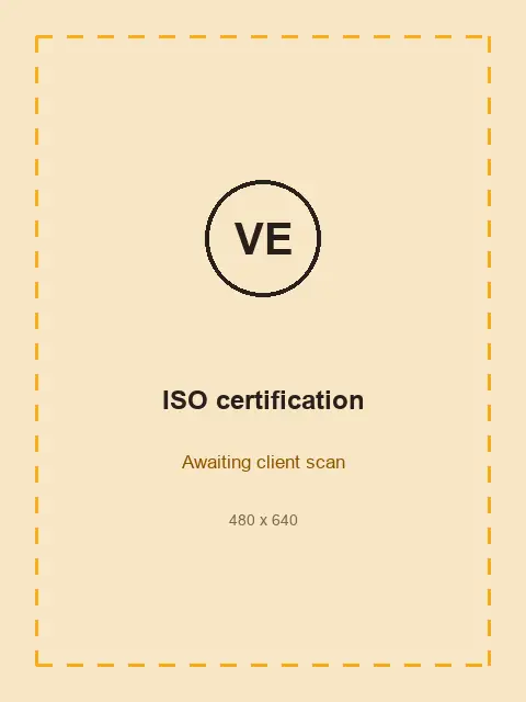 ISO certification