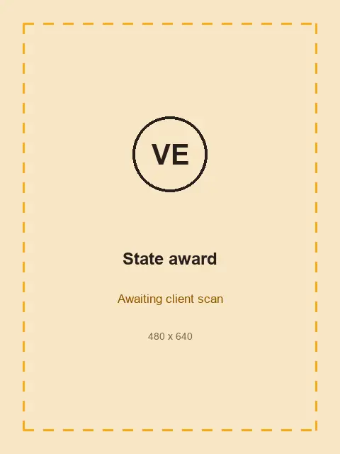 State award certificate
