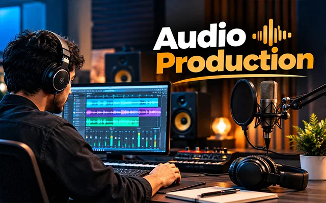 Sample audio production